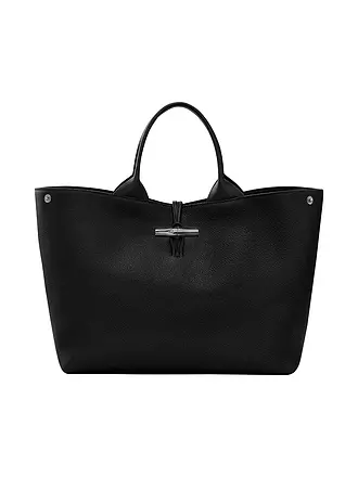 LONGCHAMP | Le Roseau Shopper, Noir | 